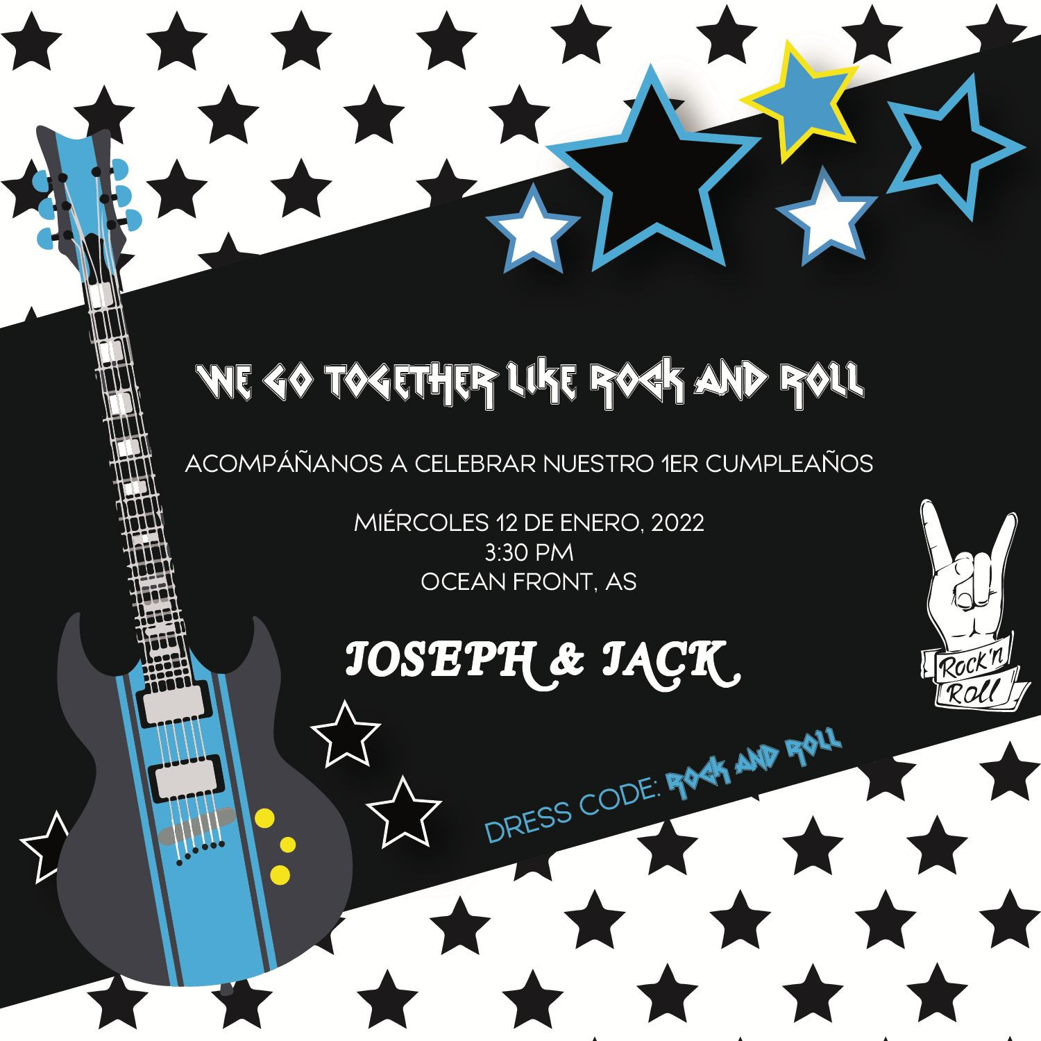 Joseph & Jack’s Rock&Roll 1st Birthday