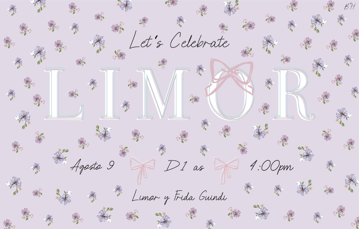 Limor’s 1st Birthday!