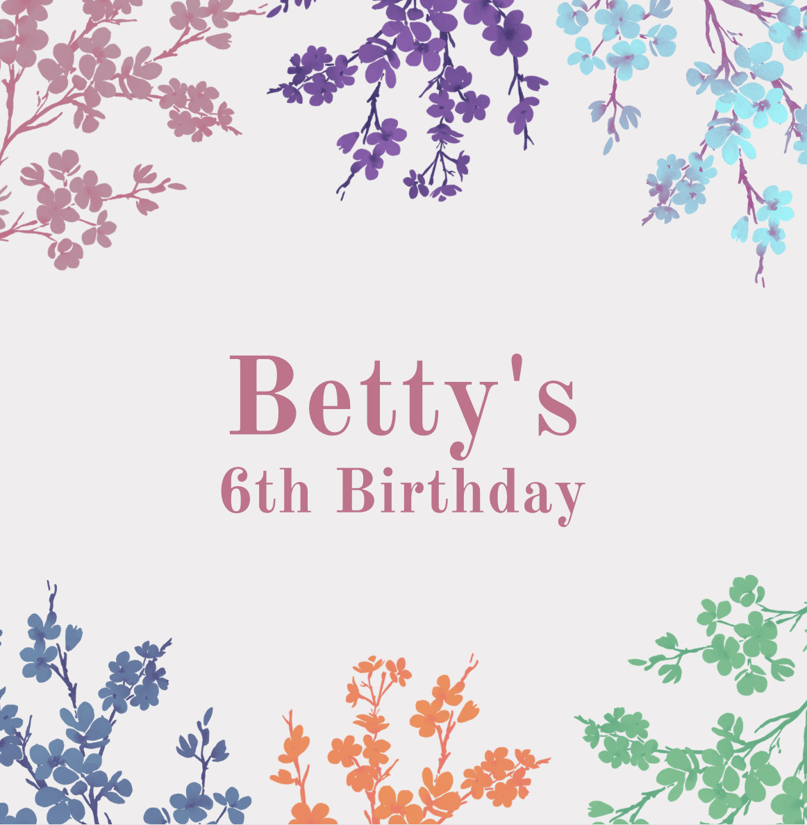 Cumpleaños de Betty 6💗