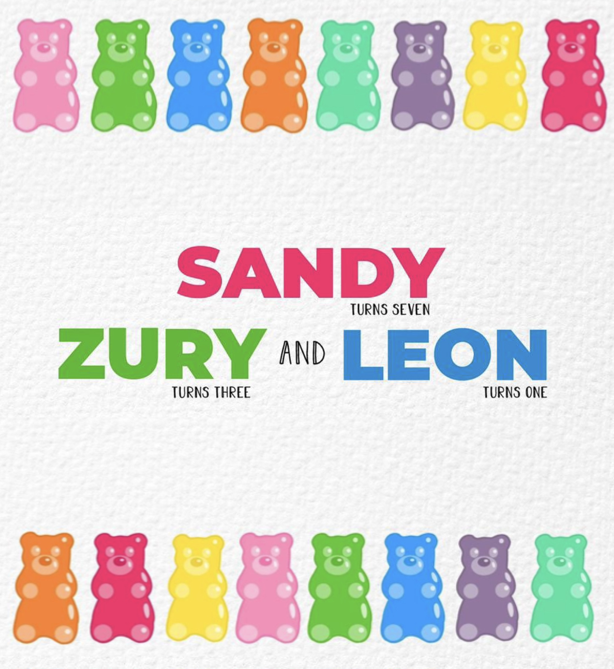 Cumpleaños Sandy, Zury y Leon Hamoui