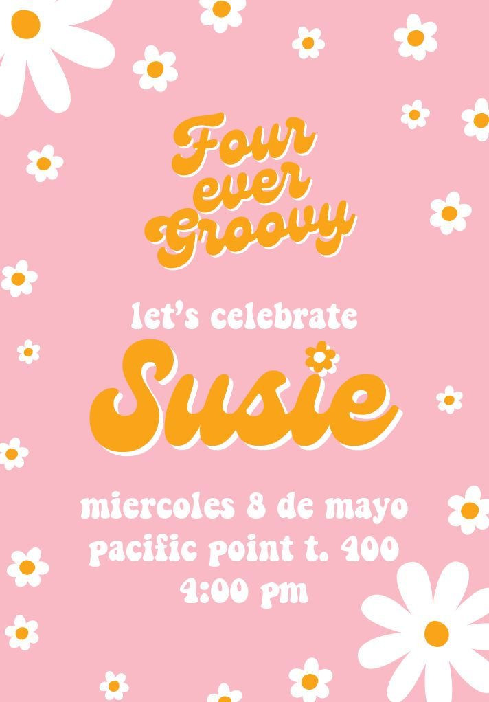 Susie’s 4th birthday