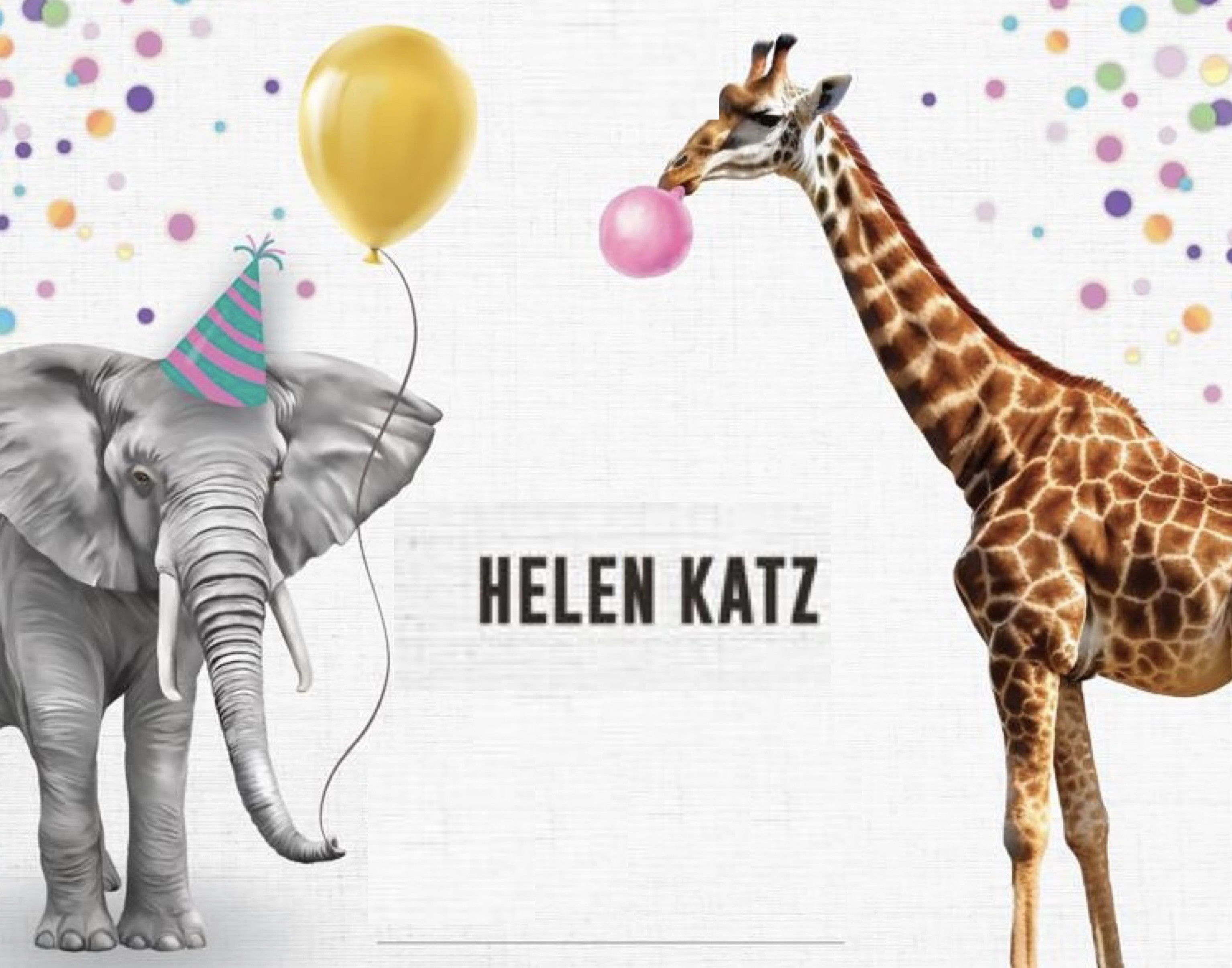 Birthday Helen Katz